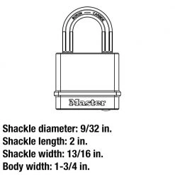 Master Lock Heavy Duty Outdoor Padlock with Key, 1-3/4 in. Wide, 4 Pack -Safety & Security Tools Sales Shop master lock padlocks m530xqlhccsen 44 1000