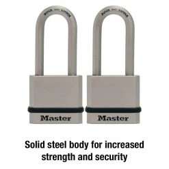 Master Lock Heavy Duty Outdoor Padlock with Key, 1-3/4 in. Wide, 2 Pack 11 Master Lock Heavy Duty Outdoor Padlock with Key, 1-3/4 in. Wide, 2 Pack -Safety & Security Tools Sales Shop master lock padlocks m530xtlhccsen 4f 1000