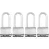 Master Lock Heavy Duty Outdoor Padlock with Key, 2 in. Wide, 2-1/2 in. Shackle, 4 Pack -Safety & Security Tools Sales Shop master lock padlocks m5xqljccsen 64 1000