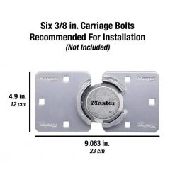 Master Lock Heavy Duty Padlock with Key, Hidden Shackle (Hasp Included) -Safety & Security Tools Sales Shop master lock padlocks m736xkadccsen fa 1000