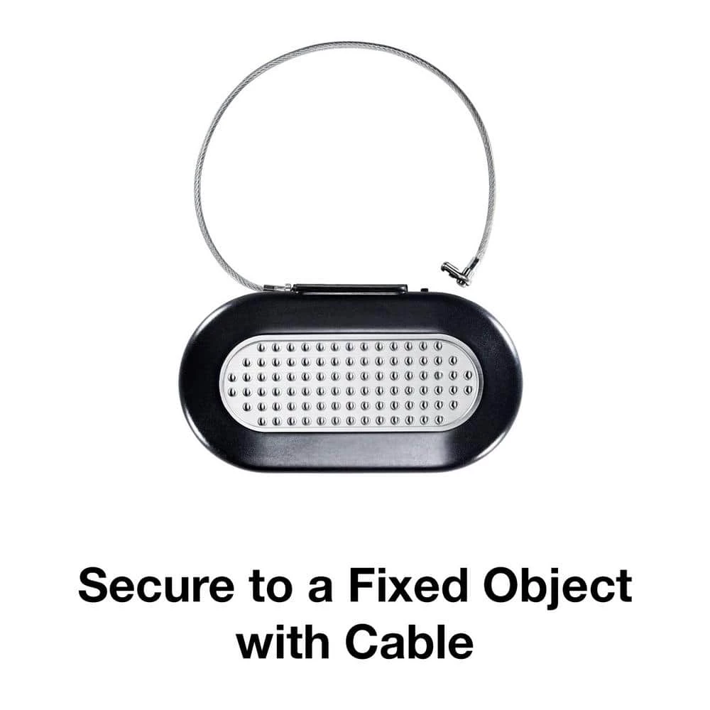 Master Lock Portable Safe, Resettable Combination, Black 8 Master Lock Portable Safe, Resettable Combination, Black - Image 6