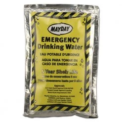Mayday 4.225 oz./125 ml. Emergency Drinking Water (100-Pack)