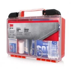 3M 118-Piece Industrial Construction First Aid Kit -Safety & Security Tools Sales Shop multi 3m first aid kits 94118 80025 40 1000 1