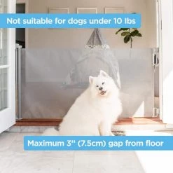 Perma Child Safety 33 in. H Outdoor Retractable Gate, Extra Wide, Gray -Safety & Security Tools Sales Shop perma child safety baby gates 2741 fa 1000