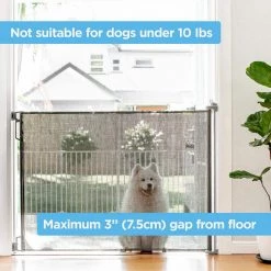 Perma Child Safety 41 in. H Extra Tall and Extra Wide Outdoor Retractable Gate, Gray -Safety & Security Tools Sales Shop perma child safety baby gates 2756 fa 1000