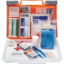 HDX 180-Piece, 25-Person Plastic OSHA First Aid Kit -Safety & Security Tools Sales Shop reds pinks hdx first aid kits 59619 31 1000 1