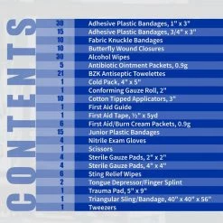 HDX 180-Piece, 25-Person Plastic OSHA First Aid Kit -Safety & Security Tools Sales Shop reds pinks hdx first aid kits 59619 4f 1000