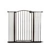 Regalo 36 in. Arched Decor Extra Tall Safety Gate in Bronze -Safety & Security Tools Sales Shop regalo baby gates 0380 br ds 64 1000