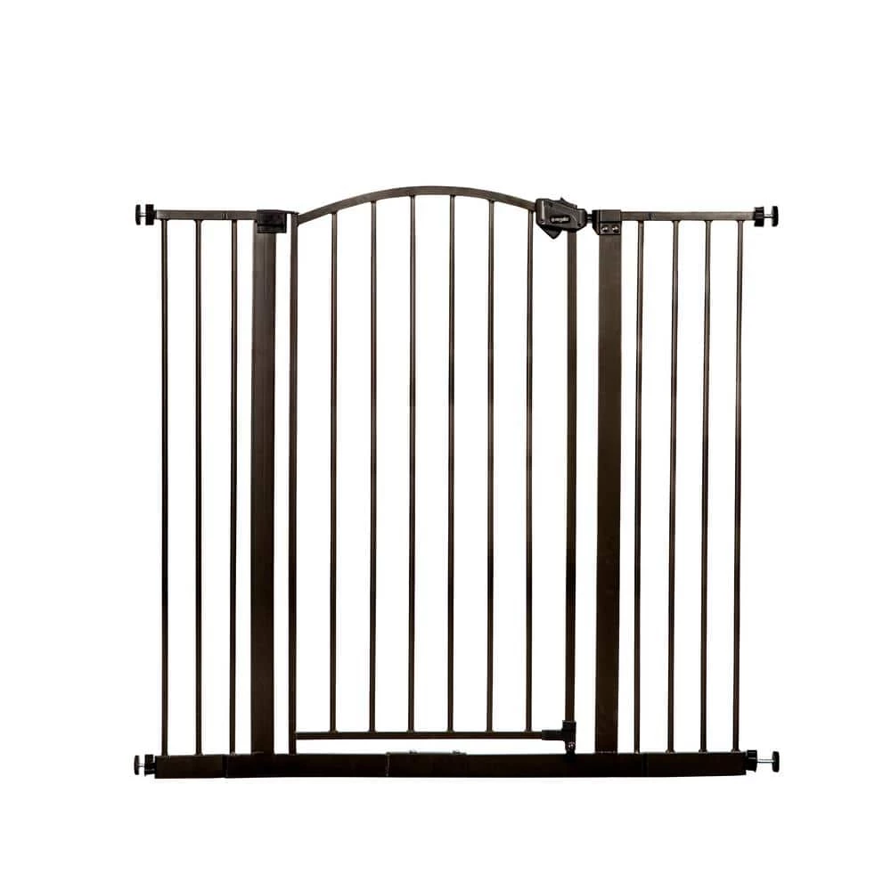 Regalo 36 in. Arched Decor Extra Tall Safety Gate in Bronze 3 Regalo 36 in. Arched Decor Extra Tall Safety Gate in Bronze