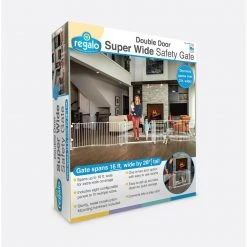 Regalo 28" Double Door 192" Super Wide Gate -Safety & Security Tools Sales Shop regalo baby gates 1348 1f 1000