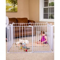 Regalo 28" 4-in-1 Play Yard Configurable Metal Safety Gate -Safety & Security Tools Sales Shop regalo baby gates 1350 ds 1f 1000