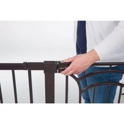 Safety 1st Decor Easy Install 36 in. Tall and Wide Gate -Safety & Security Tools Sales Shop safety 1st baby gates ga107dec1 4f 1000