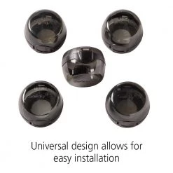 Safety 1st Stove Knob Covers Decor Door Lock (5-Pack) -Safety & Security Tools Sales Shop safety 1st child proof safety locks latches hs147 c3 1000