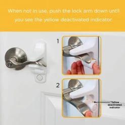 Safety 1st OutSmart Lever Handle Lock -Safety & Security Tools Sales Shop safety 1st child safety accessories hs289 1f 1000