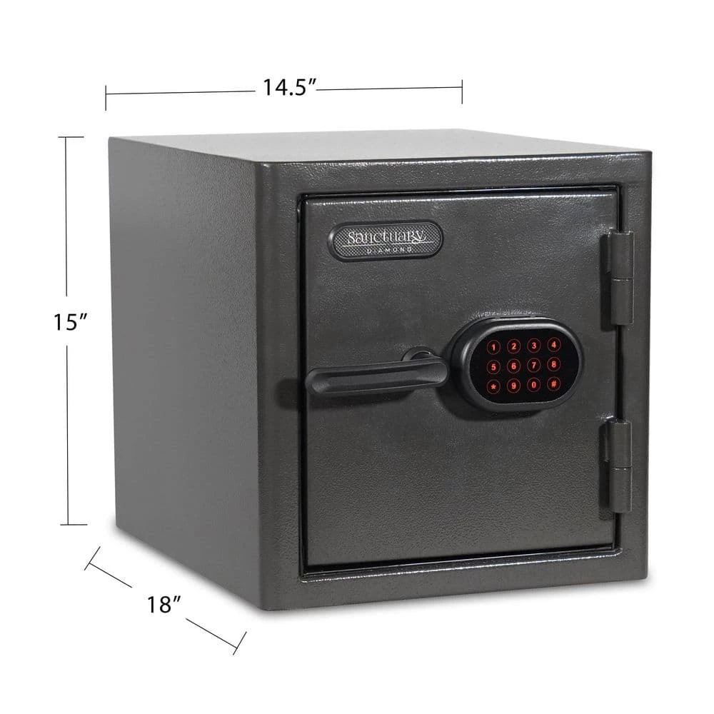 SANCTUARY Diamond Medium Fireproof/Waterproof Home and Digital Lock Safe 7 SANCTUARY Diamond Medium Fireproof/Waterproof Home and Digital Lock Safe - Image 5