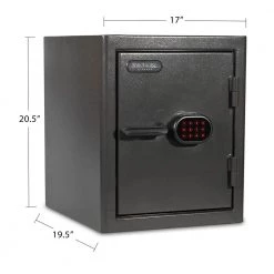 SANCTUARY Diamond Large Fireproof/Waterproof Home and Office Digital Lock Safe -Safety & Security Tools Sales Shop sanctuary home safes sa dia3 dp c3 1000