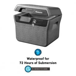 SentrySafe 0.66 cu. ft. Fireproof & Waterproof Safe File Box -Safety & Security Tools Sales Shop sentrysafe document safes fhw40100 1f 1000