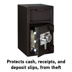 SentrySafe 1.3 cu. ft. Depository Money Safe with Digital Lock -Safety & Security Tools Sales Shop sentrysafe drop safes dh 109e 4f 1000