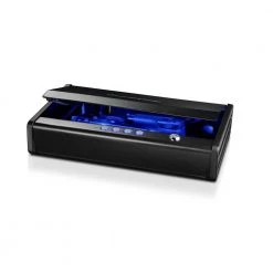 SentrySafe Gun Safe for 2 Pistols with Interior Lights -Safety & Security Tools Sales Shop sentrysafe handgun safes qap2el fa 1000