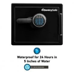SentrySafe 0.8 cu. ft. Fireproof & Waterproof Safe with Digital Combination Lock -Safety & Security Tools Sales Shop sentrysafe home safes sfw082f 1f 1000
