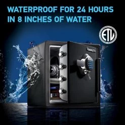 SentrySafe 1.2 cu. ft. Fireproof & Waterproof Safe with Digital Combination Lock -Safety & Security Tools Sales Shop sentrysafe home safes sfw123gtc 44 1000