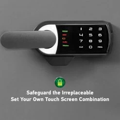 SentrySafe 1.2 cu. ft. Fireproof & Waterproof Safe with Touchscreen Combination Lock -Safety & Security Tools Sales Shop sentrysafe home safes sfw123tsc 1f 1000