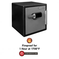 SentrySafe 1.2 cu. ft. Fireproof & Waterproof Safe with Touchscreen Combination Lock -Safety & Security Tools Sales Shop sentrysafe home safes sfw123tsc c3 1000