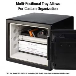 SentrySafe Tray Insert Accessory, for 0.8 and 1.2 cu. ft. Fireproof & Waterproof Safes -Safety & Security Tools Sales Shop sentrysafe safe accessories 912 4f 1000
