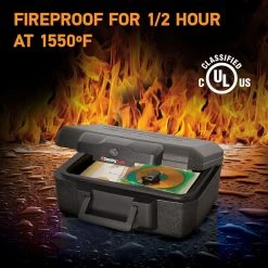 SentrySafe 0.18 cu. ft. Fireproof Safe Box -Safety & Security Tools Sales Shop sentrysafe safe boxes 1200 1f 1000