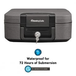 SentrySafe 0.28 cu. ft. Fireproof & Waterproof Safe Box with Organizer -Safety & Security Tools Sales Shop sentrysafe safe boxes chw20121 4f 1000