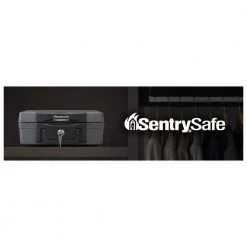 SentrySafe 0.17 cu. ft. Fireproof and Waterproof Safe Box -Safety & Security Tools Sales Shop sentrysafe safe boxes h0100 1f 1000