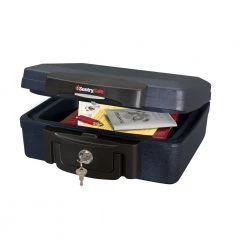 SentrySafe 0.17 cu. ft. Fireproof and Waterproof Safe Box -Safety & Security Tools Sales Shop sentrysafe safe boxes h0100 4f 1000