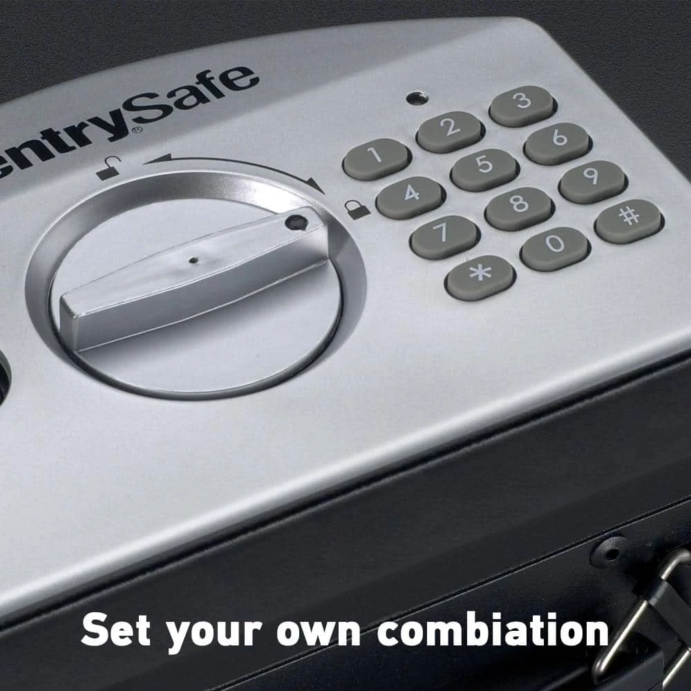 SentrySafe 0.08 cu. ft. Portable Safe Box with Digital Lock 6 SentrySafe 0.08 cu. ft. Portable Safe Box with Digital Lock - Image 4