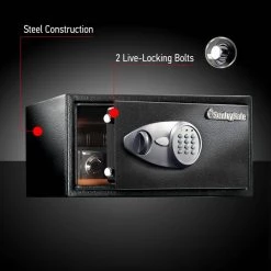 SentrySafe 0.98 cu. ft. Safe Box with Digital Lock -Safety & Security Tools Sales Shop sentrysafe safe boxes x105p 1f 1000