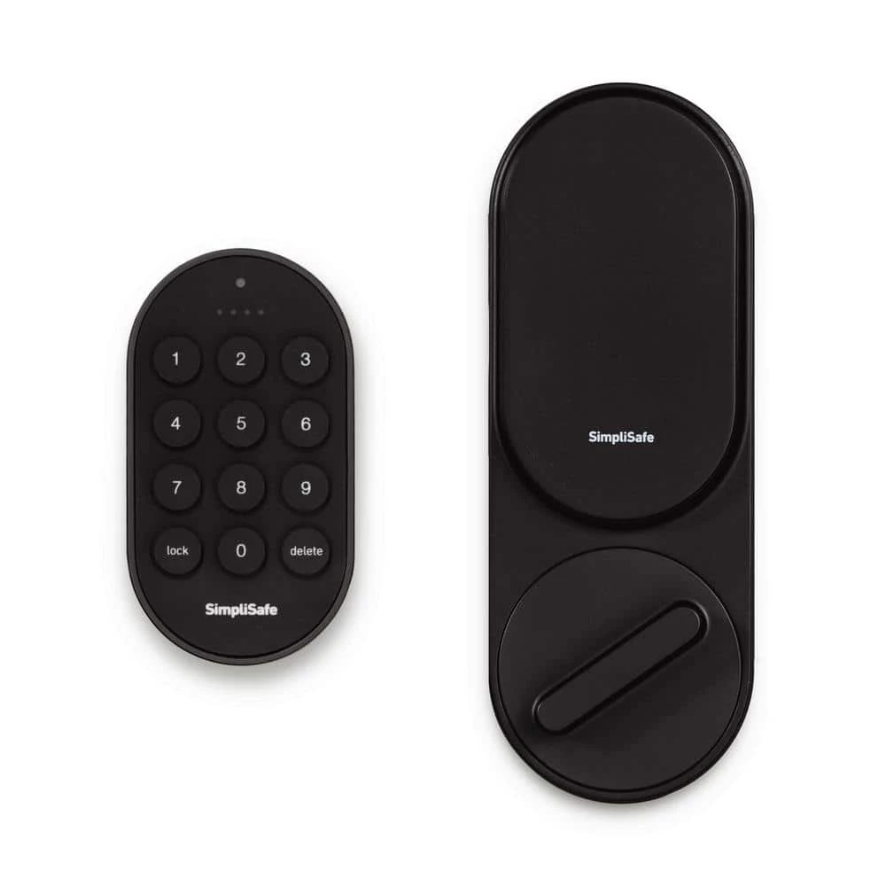 SimpliSafe Smart Lock, Wi-Fi Connected, Wireless (Battery) with PIN Pad and Remote Access - Black 3 SimpliSafe Smart Lock, Wi-Fi Connected, Wireless (Battery) with PIN Pad and Remote Access - Black