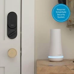 SimpliSafe Smart Lock, Wi-Fi Connected, Wireless (Battery) with PIN Pad and Remote Access - Black 13 SimpliSafe Smart Lock, Wi-Fi Connected, Wireless (Battery) with PIN Pad and Remote Access - Black -Safety & Security Tools Sales Shop simplisafe home safety accessories slk100bb fa 1000