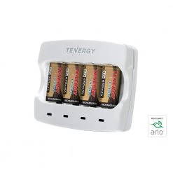 Tenergy Corporation Arlo Certified Battery Fast Charger and Rechargeable Batteries for Arlo Wireless Security Camera (4-Pack) -Safety & Security Tools Sales Shop tenergy corporation home safety accessories 34154 1f 1000