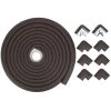 JOOL BABY PRODUCTS Corner and Edge Guards, Child Safety Soft Foam Furniture, Table Bumpers, Adhesive, 18 ft. Edge + 8 Corner, Jool Baby -Safety & Security Tools Sales Shop toddler bedrails bumpers ecg 818 64 1000