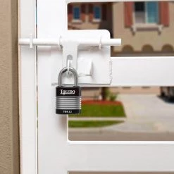TOLEDO Black Series 1.73 in. High Security Armored Steel Laminated Padlock -Safety & Security Tools Sales Shop toledo padlocks tbk12 31 1000