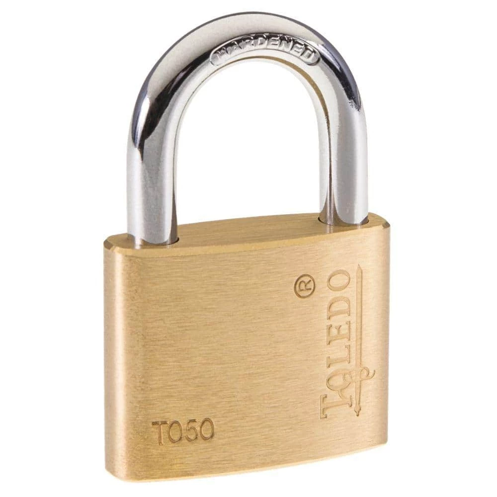 TOLEDO Brass Keyed Padlock (4-Pack) 5 TOLEDO Brass Keyed Padlock (4-Pack) - Image 3