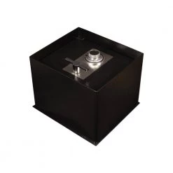 Tracker Safe 0.68 cu. ft. Steel Floor Safe with Mechanical/Dial Lock, Black