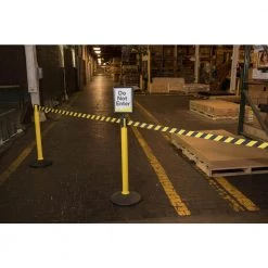 USW US Weight Sentinel Yellow Stanchion with 6.5 ft. Chevron Yellow/Black Retractable Belt (2-Pack) -Safety & Security Tools Sales Shop usw other emergency accessories u2055cyb 44 1000