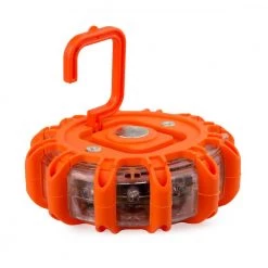 Wagan Tech FRED Light Flashing Roadside Emergency Disk Off-Road Flare (3-Pack) -Safety & Security Tools Sales Shop wagan tech other emergency accessories 2639 3 4f 1000