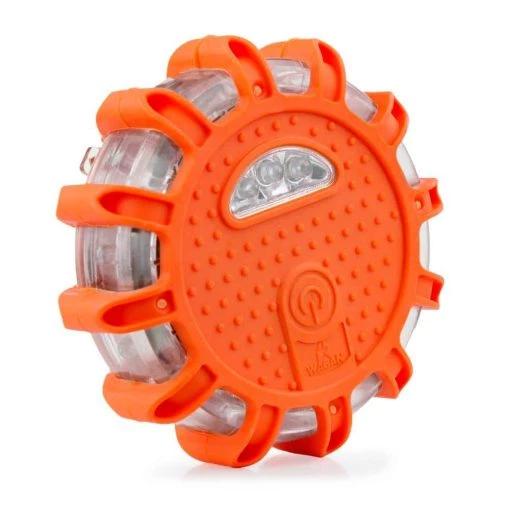 Wagan Tech FRED Light Flashing Roadside Emergency Disk Off-Road Flare (3-Pack) -Safety & Security Tools Sales Shop wagan tech other emergency accessories 2639 3 64 1000