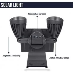 Wasserstein Blink Floodlight and Solar Panel Charger - Motion-Activated for Blink Outdoor, Blink XT and Blink XT2 Camera (Black) -Safety & Security Tools Sales Shop wasserstein home safety accessories 4895230301999 44 1000