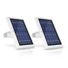 Wasserstein Solar Panel Compatible with Ring Spotlight Cam Battery and Ring Stick Up Cam Battery (2 Pack, White) -Safety & Security Tools Sales Shop wasserstein home safety accessories 4897080227412 64 1000
