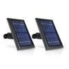 Wasserstein Solar Panel Compatible with Ring Spotlight Cam Battery and Ring Stick Up Cam Battery (2 Pack, Black) -Safety & Security Tools Sales Shop wasserstein home safety accessories 4897080227429 64 1000