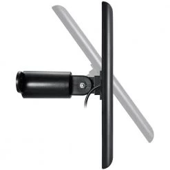 Wasserstein Solar Panel Compatible with Arlo Essential Spotlight and XL Spotlight Camera Only with 13.1 ft. Cable in Black (2-Pack) -Safety & Security Tools Sales Shop wasserstein home safety accessories arloessentialsolarblk2pus 1f 1000