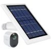 Wasserstein Solar Panel Compatible with Arlo Ultra/Ultra 2, Pro 3/Pro 4 and Arlo Floodlight Only with 13 ft. Cable (1-Pack, White)