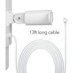 Wasserstein Premium Solar Panel for Google Nest Cam (Battery) with 3.5-Watt Solar Power - Made for Google Nest -Safety & Security Tools Sales Shop wasserstein home safety accessories nestout2premsolarwhtusa 1f 1000